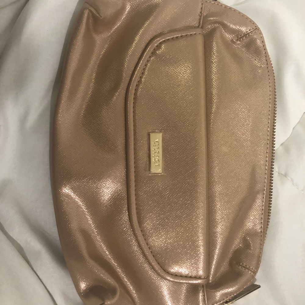 Versace gold clutch